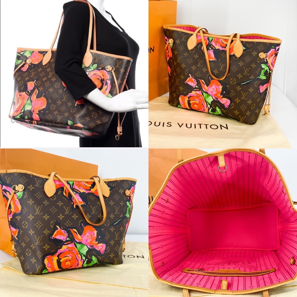 💎✨Stephen Sprouse✨💎 Roses Neverfull MM